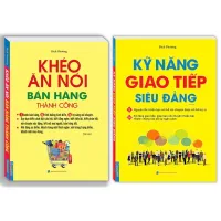 Sách - Combo 2c khéo ăn nói bán hàng thành công + Kỹ năng giao tiếp siêu đảng