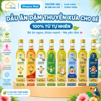 Dầu Ăn Dặm Cho Bé Thuyền Xưa Nguyên Liệu 100% Hạt Tự Nhiên 65/250ml (Oliu,Macca, Óc Chó, Gấc, Sachi, Mè)