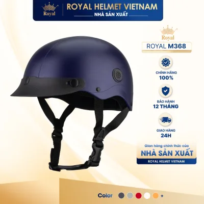 Royal M368 Baseball Helmet, Genuine Royal Fashionable 1/2 Helmet for Men and Women | Directly from the Manufacturer