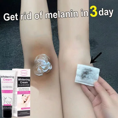 Kem làm trắng da vùng dưới cánh tay loại bỏ melanin cải thiện tình trạng xỉn màu làm sáng tông màu da dưỡng ẩm cho da dịu nhẹ và không gây tổn thương da chăm sóc cá nhân 50g