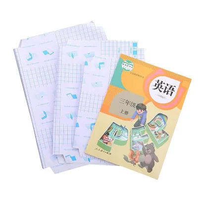 Decal Bọc Sách Vở 10 Tờ, Chống Nước, Chống Rách, Trong Suốt Nhiều Kích Cỡ Đơn Giản Tiện Dụng Phù Hợp Với Học Sinh HAPPI