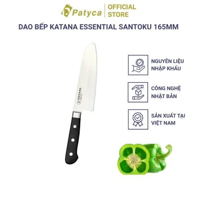 Katana Essential Santoku All-Purpose Knife KATA201 (165mm) - AUS8 Steel Blade - Pakka Wood Handle