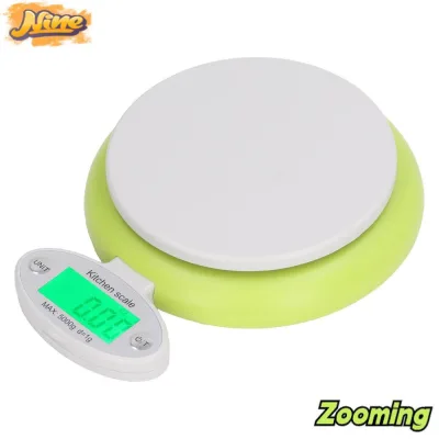 Cân ZOOMING, Màn hình LCD 5000g / 1g Cân nhà bếp thực phẩm, Dụng cụ nhà bếp Chức năng Tare Bền bỉ Độ chính xác cao Cân trang sức Làm bánh / Nấu ăn / Chuẩn bị bữa ăn / Cà phê