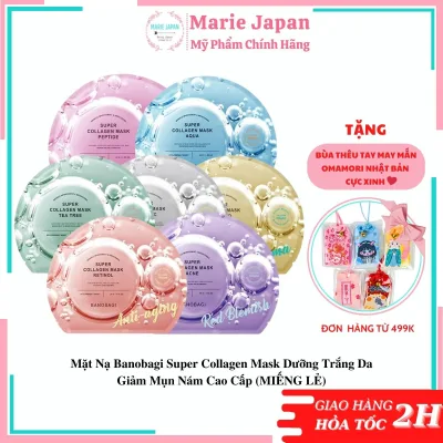 Mặt Nạ Banobagi Super Collagen Mask Dưỡng Trắng Da Giảm Mụn Nám Cao Cấp