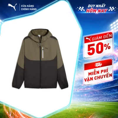 Puma Men's Fashion Jacket Sportstyle Core Pumatech Windbreaker Loden Green Green