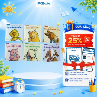 Sách Ehon - Phát triển tư duy cho bé - Những Bài Học Nhỏ Cho Bé (Phân loại lẻ/combo) - Finybooks