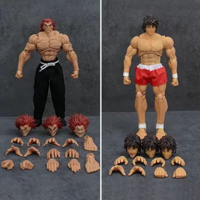 18cm Anime Hanma Baki Hình Hanma Yujiro Sưu Tập Búp Bê PVC Nhân Vật Hành Động Baki the Grappler Đồ Chơi Mô Hình Trẻ Em Quà Tặng Sinh Nhật