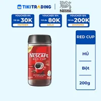 Cà phê hòa tan kết hợp rang xay NESCAFÉ RED CUP 200g