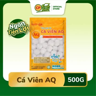 CP Fish Balls AQ Package 500G - Halal - Delicious And Convenient - Hot Pot Balls - CP Fresh Mart