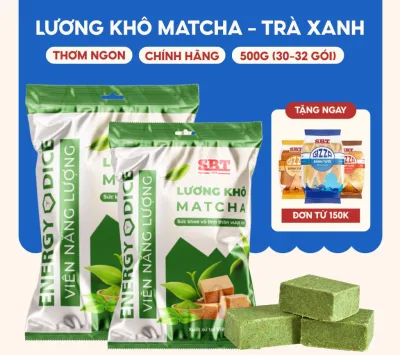 Sbt Dry Food Matcha Flavor 500g Pack Quickly Provides Energy - Genuine Sbt Dry Food