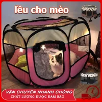 lều cho mèo đẻ thể gập lại Ổ Đẻ cho Chó Lều tổ mèo cỡ lớn chống thấm nước, chống trầy xước Ổ Đẻ Cho Mèo Chó Gấp Gọn