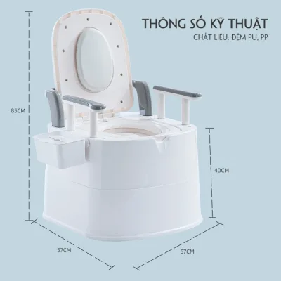 Potty portable toilet for Advocate human model new-Potty toilet for ye old-tolet portable động