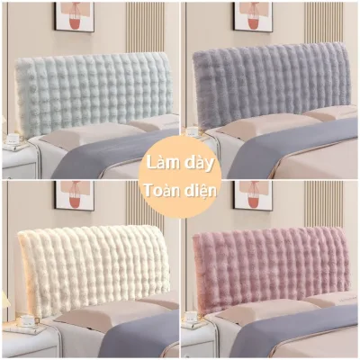 Bọc đầu giường chống trầy Nhung Bong Bóng Chống va chạm Chống bẩn 1m6/1m7/1m8 Trang trí phòng ngủ