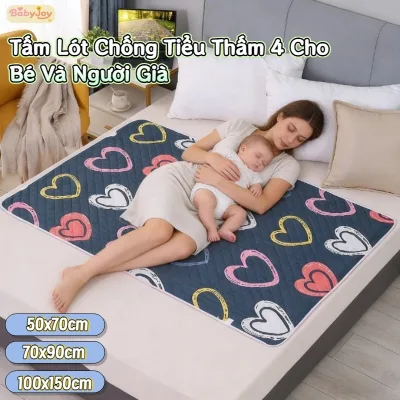 Tấm Lót Chống Tiểu Thấm 4 Cho Bé Và Người Già,Nệm kinh nguyệt, Tấm lót thay bỉm,Dễ dàng vệ sinh