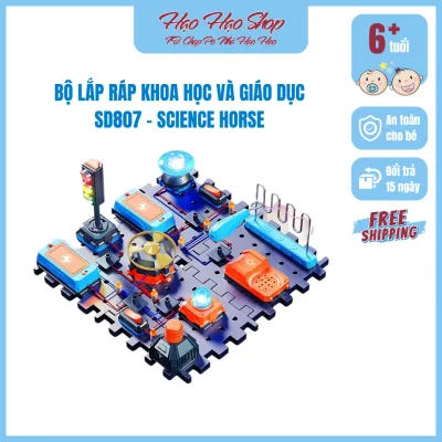 Đồ chơi giáo dục STEM về Mạch điện vật lý SCIENCE HORSE - cho bé >8 tuổi, đồ chơi khoa học công nghệ. SH3