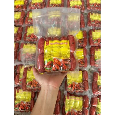 1KG Lạp Xưởng Thiên Phúc, Lạp Xưởng Đặc Sản Cai Lậy nóng ra lò hằng ngày (KHÔNG KÈM QUÀ)
