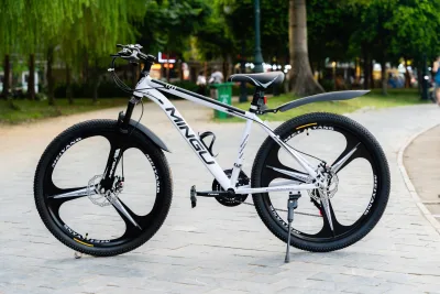 Xe đạp thể thao địa hình, Xe đạp ngoài trời dã ngoại MINGU - Vành đúc 3 nan