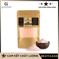Muối hồng Himalaya GUfoods (dạng hạt mịn) - Tự nhiên, Giàu khoáng chất vi lượng, Không phụ gia, Không tinh chế