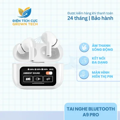A9 Pro Wireless Bluetooth Headphones, Clear Sound, Warm Bass, Fast Connection, Durable Battery, Compact and Convenient Design