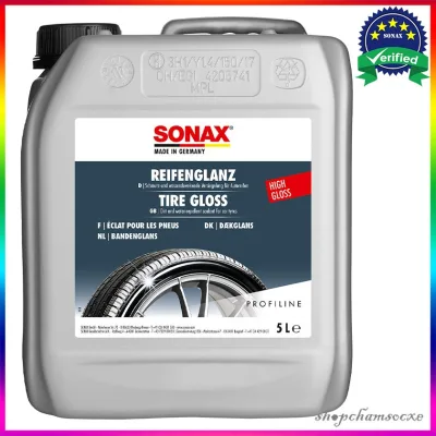 Bảo dưỡng lốp xe ô tô Sonax 235500 Tire Gloss – Can 5 lít