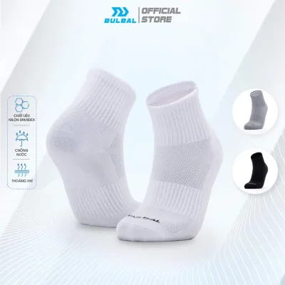 Tất Vớ Thể Thao Bulbal Essential Cổ Ngắn, Chất Liệu Cao Cấp, Thoáng Khí