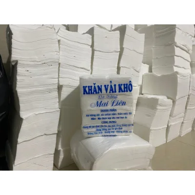 1Kg Khăn vải khô đa năng chất liệu vải không dệt, dùng cho bé và gia đình , giao ngẫu nhiên không phân loại vải