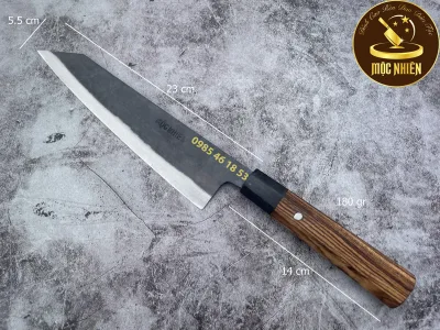 Dao Thái Siêu Sắc Rèn Thủ Công 100% Từ Thép Nhíp Ô tô - Thương Hiệu Dao Nhà Bếp Mộc Nhiên Phúc Sen Chính Hãng - Hàng Xuất Khẩu, Mã MN-DT01