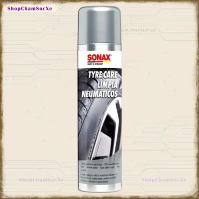 Bảo dưỡng lốp xe Sonax Tyre Care chai 400ml (làm sạch + dưỡng bóng lốp ô tô)