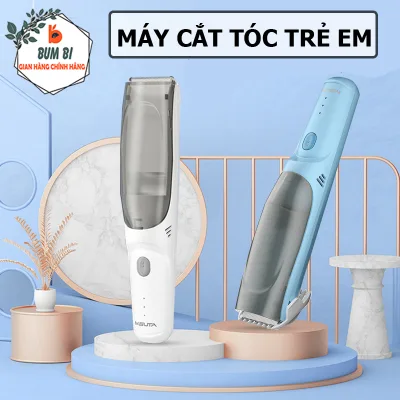 Misuta Baby Hair Clipper, Handheld, Lightweight, Quiet, Noiseless, Children's Trimmer Set with Safety Accessories for Family Use