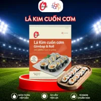 Rong biển / lá kim cuốn cơm Hàn Quốc O'food 10g, sử dụng cho các món kimbap, sushi