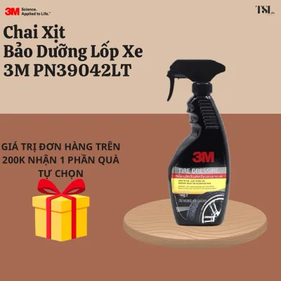Chai Xịt Bảo Dưỡng Lốp xe ô tô 3M 39042LT (Nhập Khẩu Thái Lan)