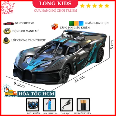 Xe Điều KhIển Từ Xa Bugatti Pin Sạc Siêu Tiện Lợi - Đồ Chơi Trẻ Em Longkids