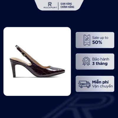 Giày Cao Gót Nữ Rockport Total Motion Jolie Pumps M JOLIE20DRE02 253 | Giày Da Cao Cấp, Cảm Giác Êm Ái, Độ Bám Tốt