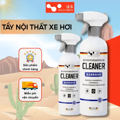 Vệ Sinh Nội Thất Xe Hơi Dạng Bọt Hello Leiboo, Làm Sạch & Bảo Dưỡng Nội Thất Đa Năng Cao Cấp