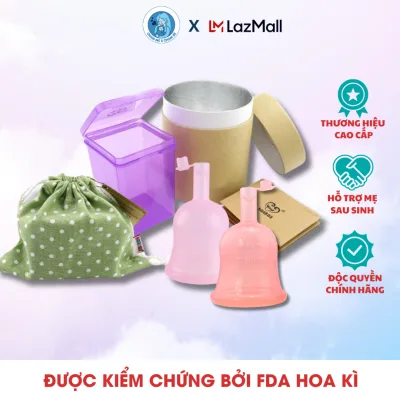 Cốc nguyệt san có van Haakaa. Thiết kế độc quyền. Chất liệu silicone cao cấp, an toàn. Không chứa BPA, PVC và phthalate. Thay thế hoàn toàn băng vệ sinh