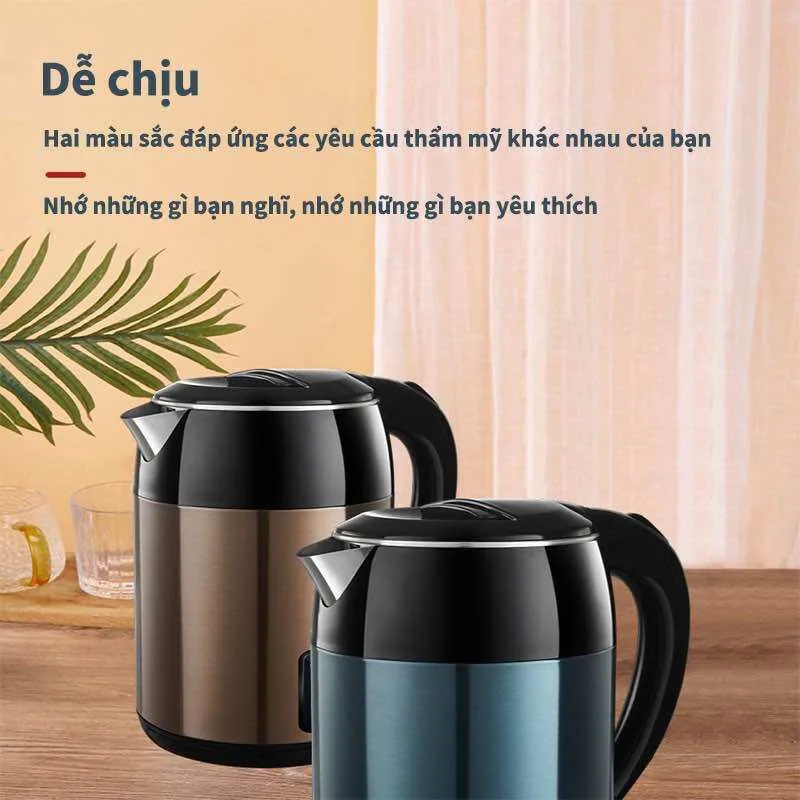 Ấm siêu tốc SHRAP [ CHÍNH HÃNG - BH 1 NĂM] ==> Thiết kế mới sang trọng - Lịch sự