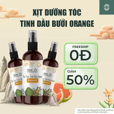 X3Bor120 - Combo of 3 Spray Bottles of Green Skin Grapefruit Peel Essential Oil & Sweet Orange Essential Oil Moc an Haircare 120ml Supports Hair Loss Reduction, Hair Growth Hair Care