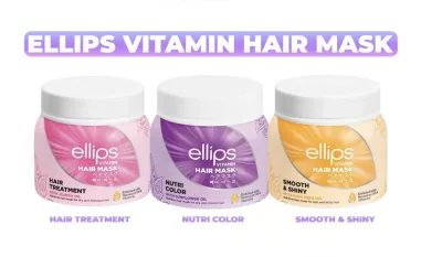 Mask Hair - Ellips Hair Conditioner Repairs Damage, Helps Make Hair Soft and Smooth, Comprehensive Hair Care 200g