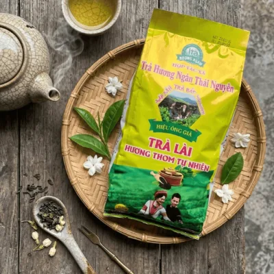 Trà Lài Thái Nguyên Dùng Trong Pha Chế Trà Tắc, Trà Chanh, Trà Sữa, Trà Hoa Quả - Túi 250g