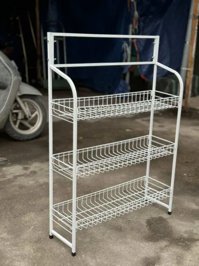 Kệ để hàng 3 tầng /Kệ để đồ ăn vặt/ Kệ để bánh kẹo ( Cao 1m x Dài 70cm)