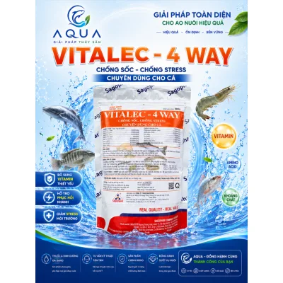 Vitamin Tổng Hợp VITALEC 4 WAY 500G Bổ Sung Vitamin Tổng Hợp Khoáng Điện Giải Chuyên Dùng Cho Cá