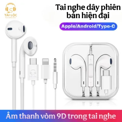 Tai Nghe Dây - Tại Nghe Nhét Tai - Tai Nghe Dây Siêu Rẻ - Siêu Bền - Siêu Chất Lượng