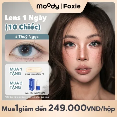 Set 10 chiếc kính áp tròng Moody 14.2mm lens 1 ngày thuộc bộ sưu tập Teenage Daydream