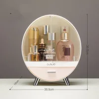 Kệ mỹ phẩm, skincare đồ dùng cá nhân cao cấp Owe - tặng kèm khay đựng son 8 ô sang trọng