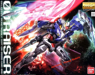 BANDAI 1/100 MG 00 REAPER Mô Hình Nhân Vật Hành Động