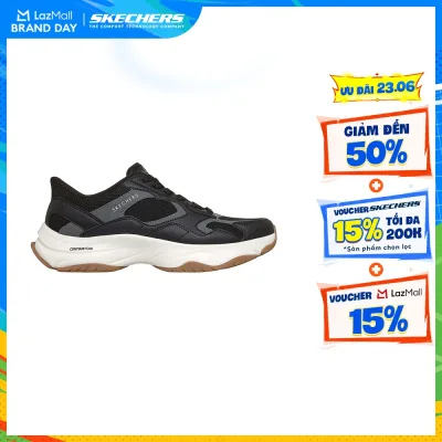 Giày Thể Thao Nam Skechers Slip-Ins Street Mojo In Your Groove - 183387-BLK Air-Cooled Memory Foam