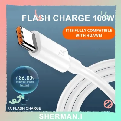 Cáp sạc nhanh USB Type C 7A 100W Sạc và truyền dữ liệu 2 trong 1 cho điện thoại Android-SN Còn hàng