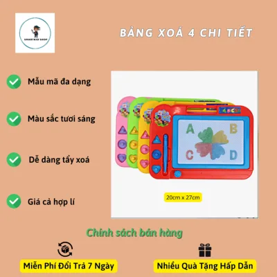 Bảng gạt xóa 4 chi tiết tập vẽ và viết HT7898
