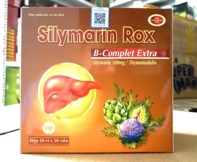 Silymarin Rox B-complex extra mát gan, lợi mật, giải độc gan, tăng cường chức năng gan mi