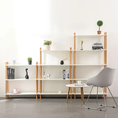 Kệ gỗ để đồ 2 3 4 5 tầng, kệ gỗ lắp ráp đa năng decor phòng ngủ, phòng khách, nhà bếp nhiều ngăn phong cách Hàn Quốc
